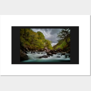 ABERGLASLYN GORGE Posters and Art